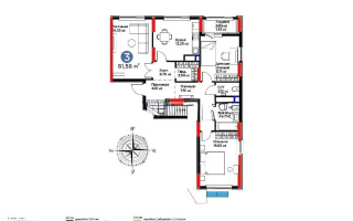 Продажа 3-комнатной квартиры, 81.58 м², ул. Бухар жырау, дом  33 - Продажа  трехкомнатных квартир в новостройках Астаны