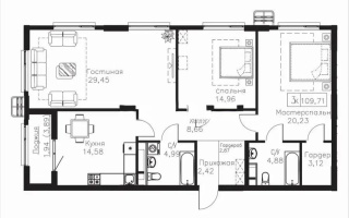 Продажа 3-комнатной квартиры, 110 м² - Продажа трехкомнатных квартир в блочном доме в Астане