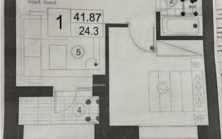Продажа 1-комнатной квартиры, 41.87 м², ул. Шаймерденова, дом  3 стр - Продажа  однокомнатных квартир в Астане без посредников с фото