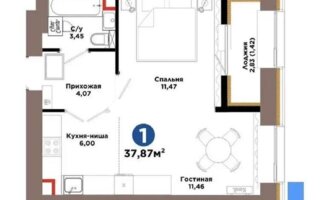 Продажа 2-комнатной квартиры, 37.87 м² - Продажа двухкомнатных квартир в р-не Нура Астаны - страница 8