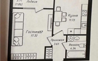 Продажа 1-комнатной квартиры, 38.86 м² - Продажа однокомнатных квартир в кирпичном доме в Астане - страница 11