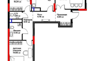 Продажа 3-комнатной квартиры, 88 м², ул. Бухар жырау, дом  33 - Продажа  трехкомнатных квартир в Астане