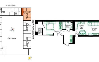 Продажа 2-комнатной квартиры, 47.5 м², ул. Нажимеденова, дом  5 - Продажа квартир в Астане
