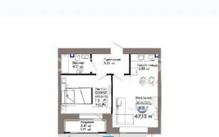 Продажа 2-комнатной квартиры, 47 м², ул. Е-899, дом  5/1 - Продажа квартир в Астане