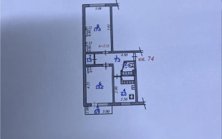 Продажа 2-комнатной квартиры, 48.6 м², мкр-н Айнабулак-3, дом  119 - Продажа  двухкомнатных квартир в Алматы без посредников