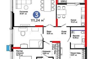 Продажа 3-комнатной квартиры, 111.24 м² - Продажа недвижимости в Астане - страница 14