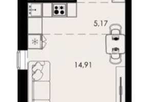 Продажа 1-комнатной квартиры, 29.12 м² - Продажа недвижимости в Алматы