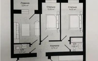 Продажа 3-комнатной квартиры, 88.1 м², ул. Байтурсынова, дом  36 - Продажа  трехкомнатных квартир в новостройках Астаны