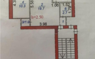 Продажа 2-комнатной квартиры, 42 м², пр. Назарбаева, дом  19а - Продажа квартир в Караганде