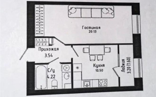 Продажа 1-комнатной квартиры, 40 м², ул. Нажимеденова, дом  30/1 - Продажа  однокомнатных квартир в Астане
