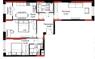 Продажа 3-комнатной квартиры, 90 м², ул. Бухар жырау, дом  12/2 - Продажа  трехкомнатных квартир в новостройках Астаны с фото