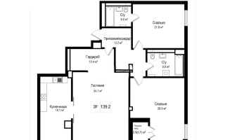 Продажа 4-комнатной квартиры, 141 м² - Продажа четырехкомнатных квартир от собственников в Алматы