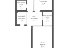 Продажа 3-комнатной квартиры, 90 м², мкр-н Тау Самал, дом  49/1 стр - Продажа  трехкомнатных квартир в новостройках Алматы без посредников с фото