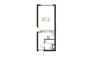 Продажа 1-комнатной квартиры, 27 м², ул. Аэропортная, дом  62 - Продажа квартир в новостройках Алматы без посредников