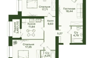 Продажа 3-комнатной квартиры, 91 м² - Продажа  трехкомнатных квартир в новостройках Астаны - страница 14