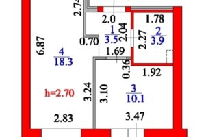 Продажа 1-комнатной квартиры, 38 м² - Продажа однокомнатных квартир от собственников в Казахстане
