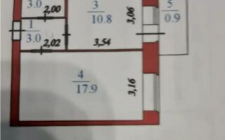 Продажа 1-комнатной квартиры, 35.6 м²