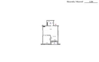 Продажа 1-комнатной квартиры, 51.6 м², пр. Рыскулова, дом  103/7 стр - Продажа  однокомнатных квартир в новостройках Алматы без посредников