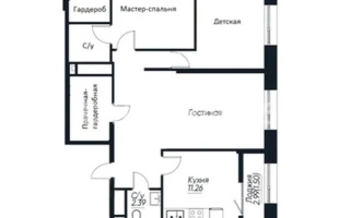 Продажа 3-комнатной квартиры, 84 м², пр. Сейфуллина, дом  467г - Продажа  трехкомнатных квартир в Алматы с фото