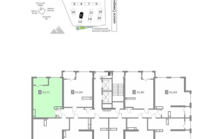 Продажа 2-комнатной квартиры, 53 м², ул. Северное Кольцо, дом  92/13 - Продажа  двухкомнатных квартир в новостройках Алматы с фото