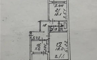 Продажа 2-комнатной квартиры, 54 м² - Недвижимость в Алматы