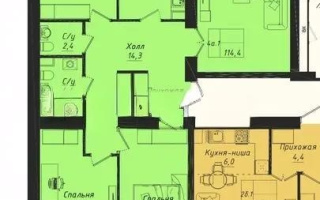 Продажа 4-комнатной квартиры, 115 м² - Продажа четырехкомнатных квартир в Астане