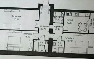 Продажа 3-комнатной квартиры, 93 м², пр. Тауелсыздык, дом  25/1 стр - Продажа  трехкомнатных квартир в Астане с фото