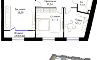 Продажа 2-комнатной квартиры, 72.51 м², ул. Жошы хана, дом  12/3 - Продажа  двухкомнатных квартир в Астане без посредников с фото