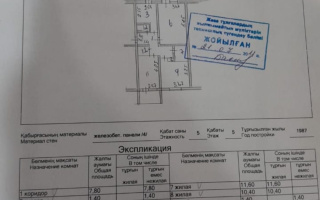 Продажа 3-комнатной квартиры, 61.7 м², мкр.Аса, дом  1 - Продажа и аренда недвижимости в Таразе