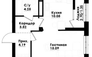 Продажа 1-комнатной квартиры, 38.45 м², ул. Толе би, дом  290/1 - Продажа  однокомнатных квартир в новостройках Алматы без посредников