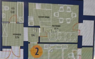 Продажа 2-комнатной квартиры, 58.93 м², ул. Ахмедьярова, дом  2/1 - Продажа квартир в Астане