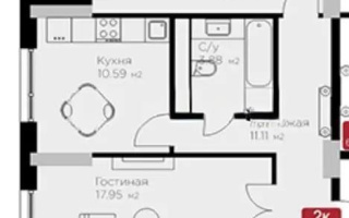 Продажа 2-комнатной квартиры, 64 м², ул. Е-36, дом  4 - Продажа квартир в Казахстане