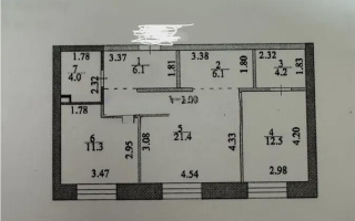 Продажа 3-комнатной квартиры, 65.6 м² - Аренда квартир посуточно в Акмолинской области