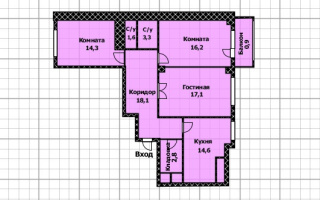 Продажа 3-комнатной квартиры, 89 м², ул. Сарайшык, дом  7/1 - Продажа квартир в Астане