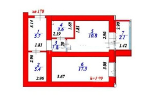 Продажа 1-комнатной квартиры, 46.9 м², ул. Айтматова, дом  45 стр - Продажа  однокомнатных квартир в Астане без посредников
