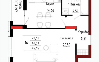 Продажа 1-комнатной квартиры, 43 м², пр. Улы Дала, дом  28 стр - Продажа  однокомнатных квартир в новостройках Астаны без посредников