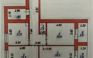 Продажа 3-комнатной квартиры, 90 м², ул. Бокейхана, дом  13 стр - Продажа квартир в Казахстане
