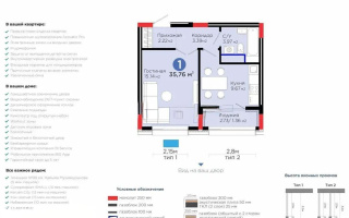 Продажа 1-комнатной квартиры, 35 м² - Продажа квартир в Астане - страница 7