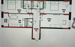 Продажа 3-комнатной квартиры, 97 м² - Продажа трехкомнатных квартир от собственников в Астане