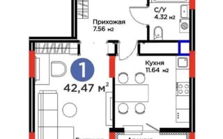 Продажа 1-комнатной квартиры, 42.47 м² - Продажа однокомнатных квартир от собственников в Астане - страница 3