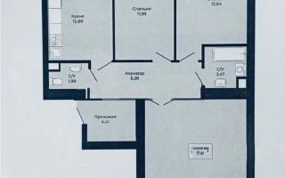 Продажа 3-комнатной квартиры, 88 м² - Продажа трехкомнатных квартир в р-не Сарайшык Астаны