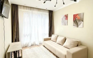 Продажа 1-комнатной квартиры, 43 м², пр. Абая, дом  109/9 - Продажа  однокомнатных квартир в новостройках Алматы с фото