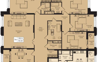 Продажа 5-комнатной квартиры, 191 м², пр. Кошкарбаева, дом  1 стр - Продажа квартир в Астане без посредников