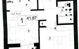 Продажа 2-комнатной квартиры, 41.87 м², ул. Байтурсынова, дом  43 - Продажа квартир в новостройках Астаны
