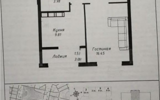 Продажа 1-комнатной квартиры, 37.28 м² - Продажа однокомнатных квартир в Астане