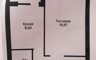 Продажа 1-комнатной квартиры, 40 м², ул. Муканова, дом  51 стр - Продажа квартир в новостройках Караганды без посредников