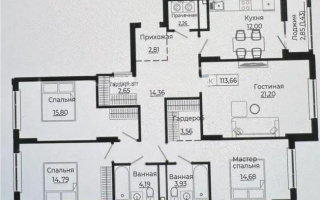 Продажа 4-комнатной квартиры, 114 м², пр. Улы Дала, дом  28 стр - Продажа квартир в Астане