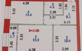 Продажа 2-комнатной квартиры, 59.3 м², ул. Айтматова, дом  77/7 - Продажа  двухкомнатных квартир в Астане
