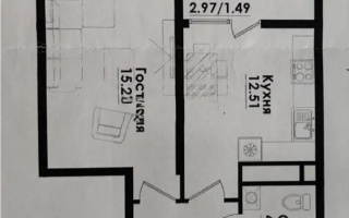 Продажа 1-комнатной квартиры, 40 м² - Продажа квартир в новостройках Алматы без посредников