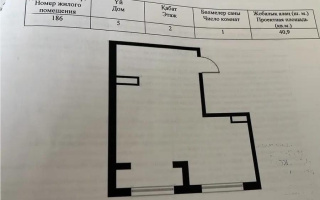 Продажа 1-комнатной квартиры, 40.9 м² - Продажа однокомнатных квартир в Медеуском р-не Алматы
